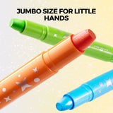 Dreamy Glitter Washable Crayons: 24 Colours