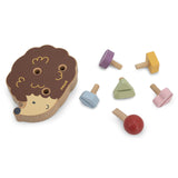 Screw Toy: Wooden Twisting Hedgehog