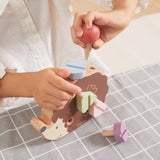 Screw Toy: Wooden Twisting Hedgehog