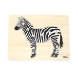 Montessori Peg Puzzles: Assorted Animals 8pc