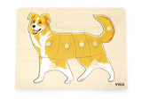 Montessori Peg Puzzles: Assorted Animals 8pc