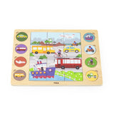 Find & Match Puzzle: Transport 9pc