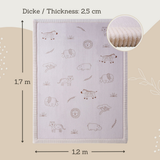 Hakuna Matte Cloud Soft Children’s Carpet: Safari Animals 1.7 x 1.2m