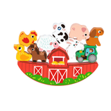 2-in-1 Balance Puzzle: Farm 12pc