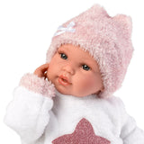 Llorens - Baby Girl Doll with Clothing & Pacifier: Baby Star Angela 36cm