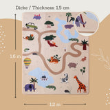 Hakuna Matte Cloud Soft Children’s Carpet: Safari 1.6 x 1.2m