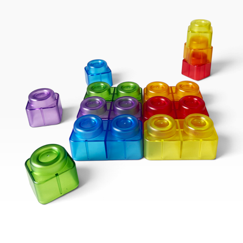 Translucent Soft Blocks 48pc