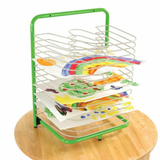 Desk Top/ Wall Mounted Art Drying Rack 15 Shelves