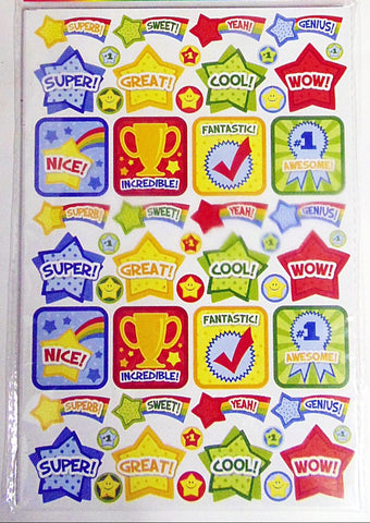 Reward Stickers 600pc