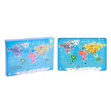 World Map Puzzle 48pc