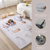 Hakuna Matte Cloud Soft Children’s Carpet: Dinosaur Balloons 1.7 x 1.2m