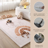 Hakuna Matte Cloud Soft Children’s Carpet: Rainbow Elephant 1.7 x 1.2m