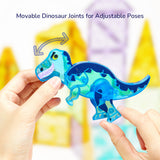 Colourful Magnetic Tiles: Jurassic Adventure 48pc