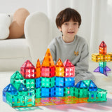 Colourful Magnetic Tiles 100pc