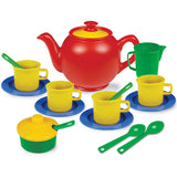 Plastic Tea Set 18pc
