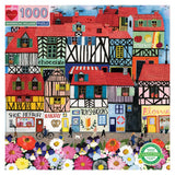 Whimsical Village Puzzle 1000pc