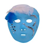 White Flocked Face Masks 6pc