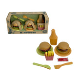 Bioplastic Hamburger Set 25pc