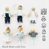 Dolls House Family 8pc