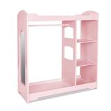 Wooden Wardrobe and Dress-Up Unit
