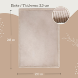 Hakuna Matte Cloud Soft Children’s Carpet: Beige 2.8m x 2m
