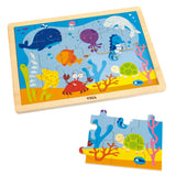 Framed Wooden Puzzle: Ocean 24pc