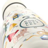 Cool Bottles Kids Reusable Thermal Bottle: Messy Robots 350ml