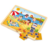 Framed Wooden Puzzle: Summer 24pc