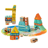 Little Architects Wooden Blocks 36pc