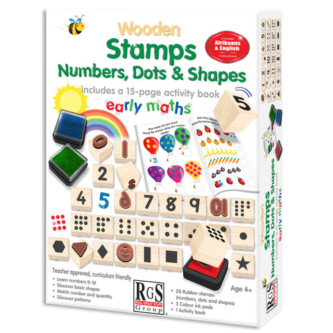 Stamps: Numbers, Dots & Shapes