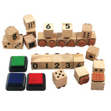 Stamps: Numbers, Dots & Shapes