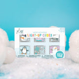 Glo Pals: Water Activated Light-Up Cubes - Winter 6pc