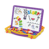 Magnetic Whiteboard Board & Magnetic Letters Activity Set