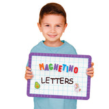 Magnetic Whiteboard Board & Magnetic Letters Activity Set