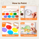 Paint With Water: The Dinosaur Paradise