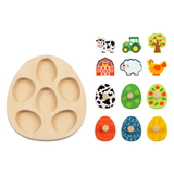 Egg Puzzle: Farm 13pc