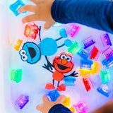 Glo Pals: Water Activated Light-Up Sensory Toys - Cookie Monster Sesame Street 3pc