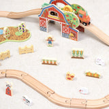 Wooden Farm Set 48pc
