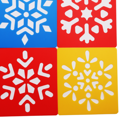 Stencils: Snowflakes 6pc