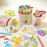 Straight Liquid Acrylic Markers: 24 Colours