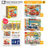 Level Up! Puzzle! Level 3: Busy Busy Rescue Team