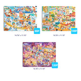 Level Up! Puzzles - Level 5: Bustling Market 88-126pc