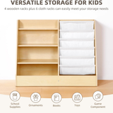 Montessori Bookshelf And Toy Organizer