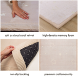 Hakuna Matte Cloud Soft Children’s Carpet: Glow in the Dark Stars 1.7 x 1.20m