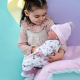 Llorens - Baby Girl Doll with Clothing & Cushion: Heidi 42cm