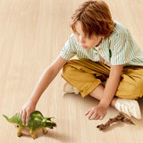 Queen-sized Simulated Dinosaur: Triceratops