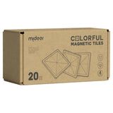 Colourful Magnetic Tiles: Cold Colour 20pc