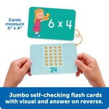 Jumbo Visual Multiplication Cards