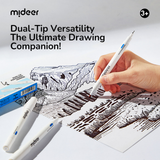 Dual-Tip Permanent Marker 3pc