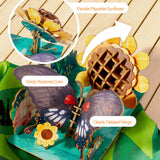 Wooden 3D Puzzle - Entomological Souvenirs: Papilio Memnon Butterfly 63pc